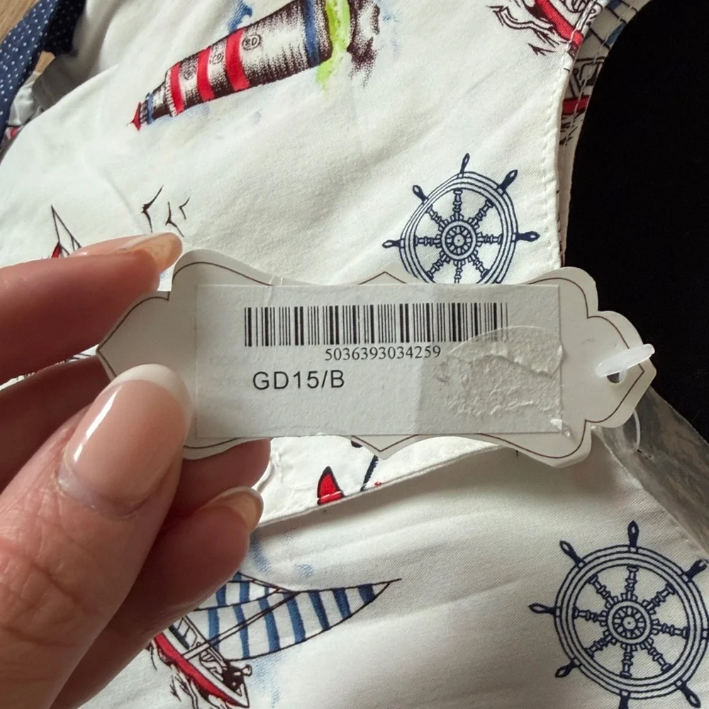 Powell Craft sailor dress 2-3T NWT - Picture 5 of 5